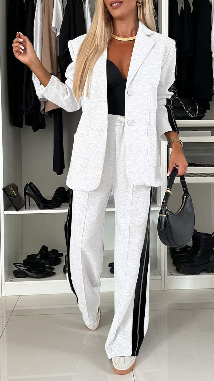 Ensemble Rayé Moderne