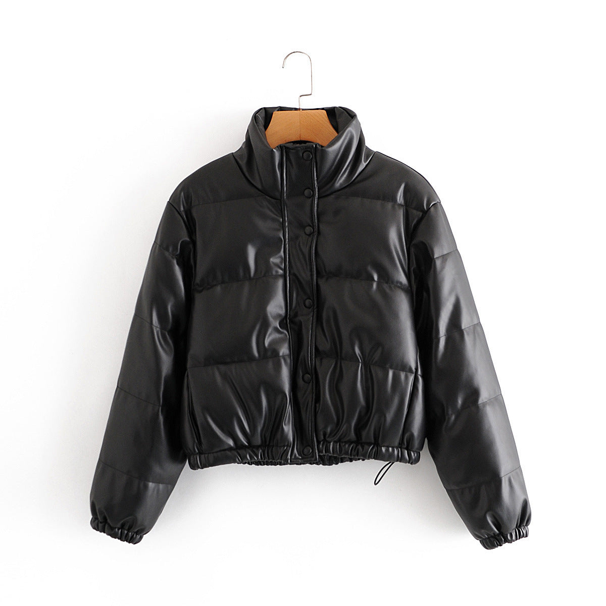 Parka Femme Rembourrée PU