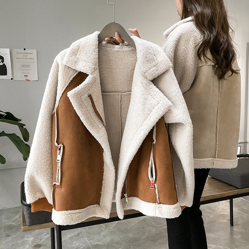 Blouson Velours Suédine