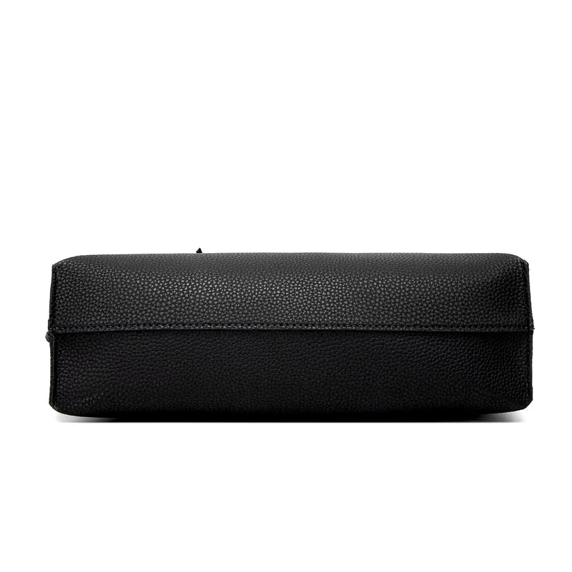 Livia Élégance – Grand Sac Cabas en Cuir Noir