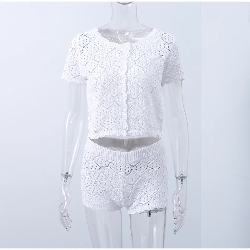 Ensemble Miona Crochet – Look Chic et Naturel