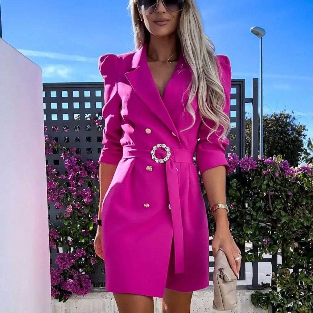 Robe Tailleur Ceinture