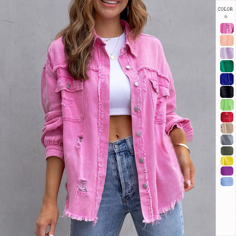 Veste Chemise Leyna – Tendance Urbaine