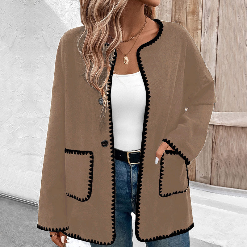 Manteau Polaire Colorblock