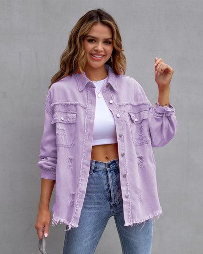 Veste Chemise Leyna – Tendance Urbaine