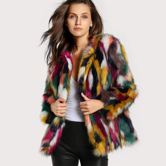 Manteau Audace en Fourrure