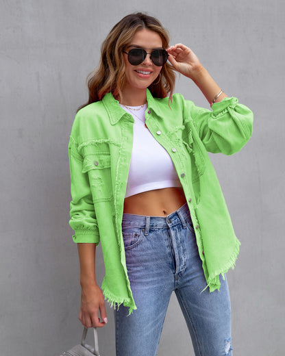 Veste Chemise Leyna – Tendance Urbaine