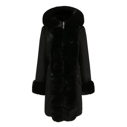 Parka Matelassée Fourrure Détachable