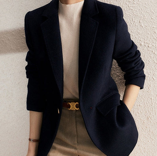 Blazer Sophistiqué en Laine
