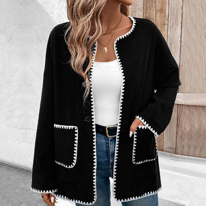 Manteau Polaire Colorblock