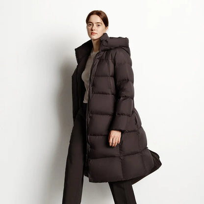 Daisy Women's Down Jacket | 90% Duck Down, Knee-Length Winter Coat 3