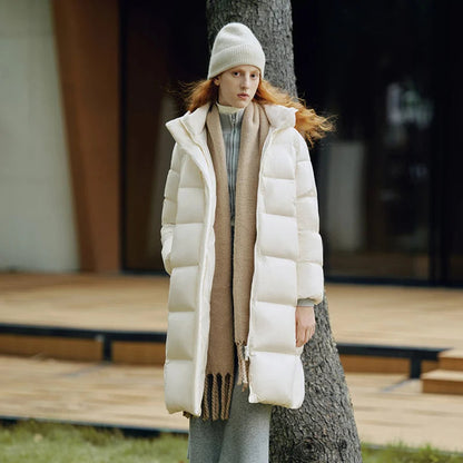 Daisy Women's Down Jacket | 90% Duck Down, Knee-Length Winter Coat 6