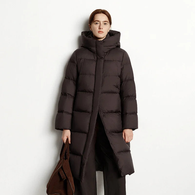 Daisy Women's Down Jacket | 90% Duck Down, Knee-Length Winter Coat 7