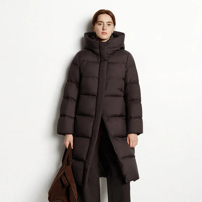 Daisy Women's Down Jacket | 90% Duck Down, Knee-Length Winter Coat 7