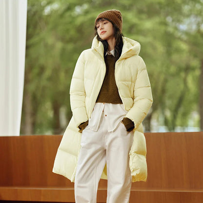 Daisy Women's Down Jacket | 90% Duck Down, Knee-Length Winter Coat 9