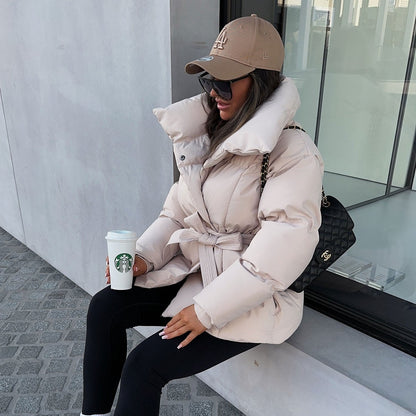 Léa Women's Jacket | Structured Puff Sleeves, Modern Fit 1