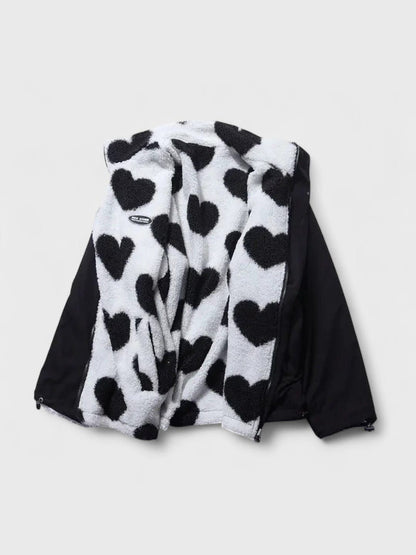 Roxy Women's Jacket | Reversible Textured Fabric, Urban Style 4