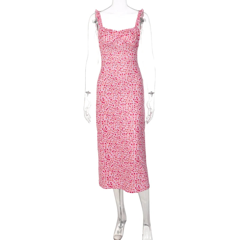 Robe Midi Fleurie Liana