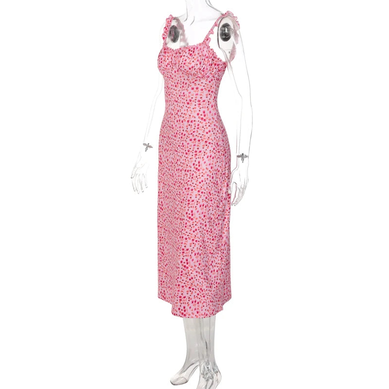 Robe Midi Fleurie Liana