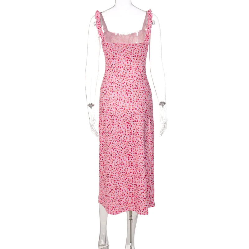 Robe Midi Fleurie Liana