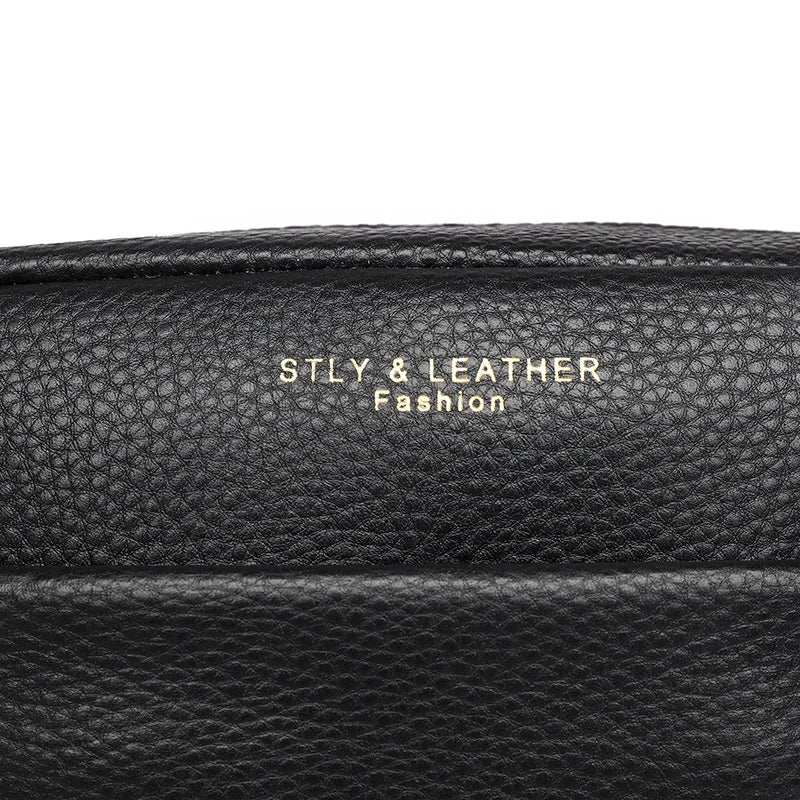 Élisa Élégance – Sac à Bandoulière en Cuir Véritable