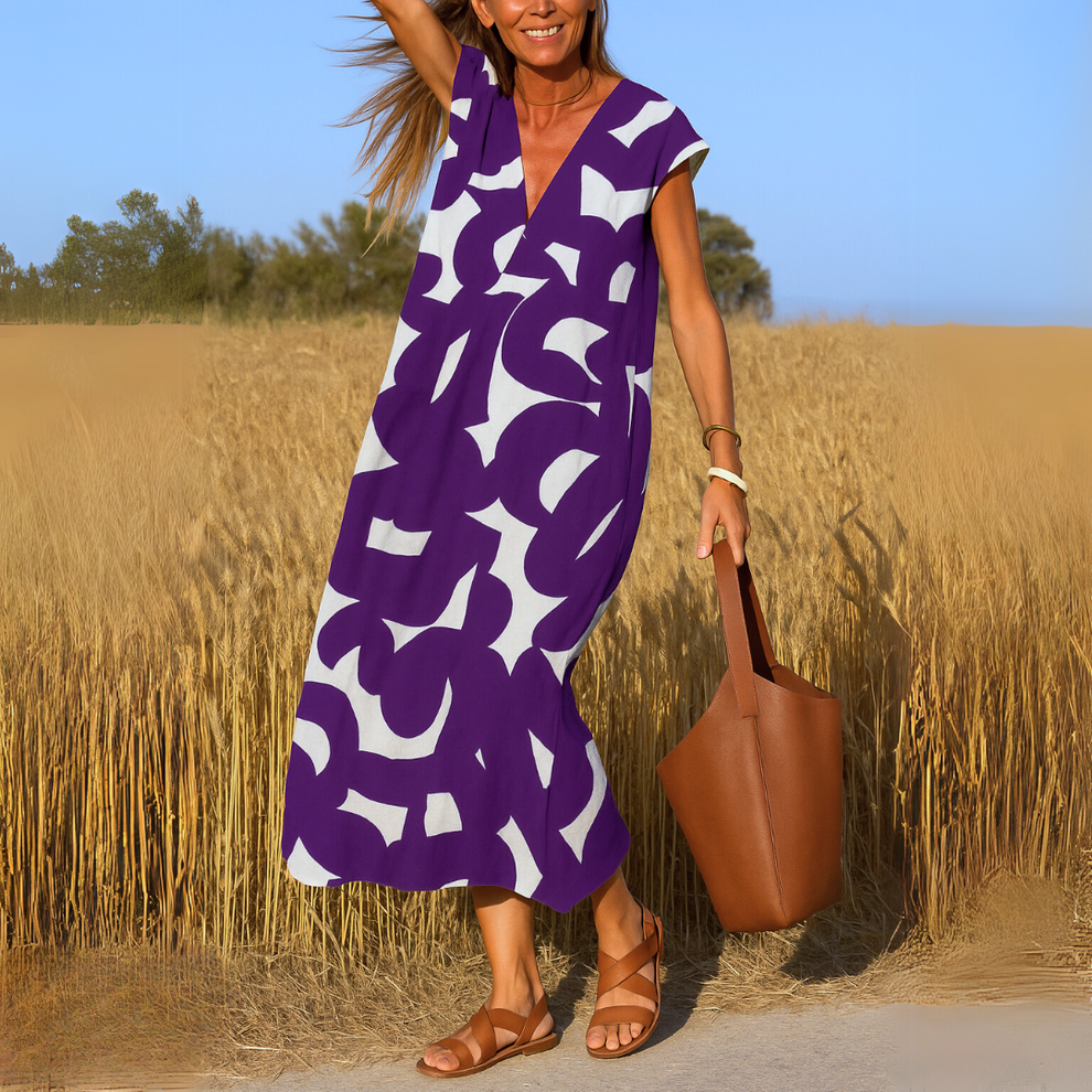 Robe Fluide Asiatique