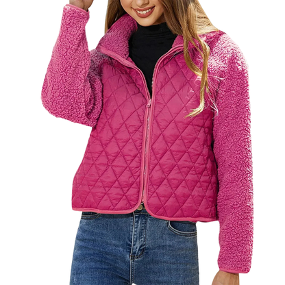 Wila Women's Quilted Puffer Jacket | Long Sleeve, Stylish Winter Coat 2