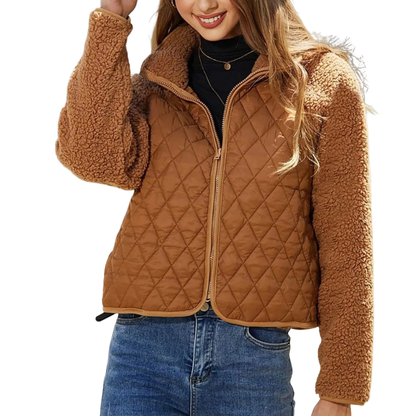 Wila Women's Quilted Puffer Jacket | Long Sleeve, Stylish Winter Coat 3